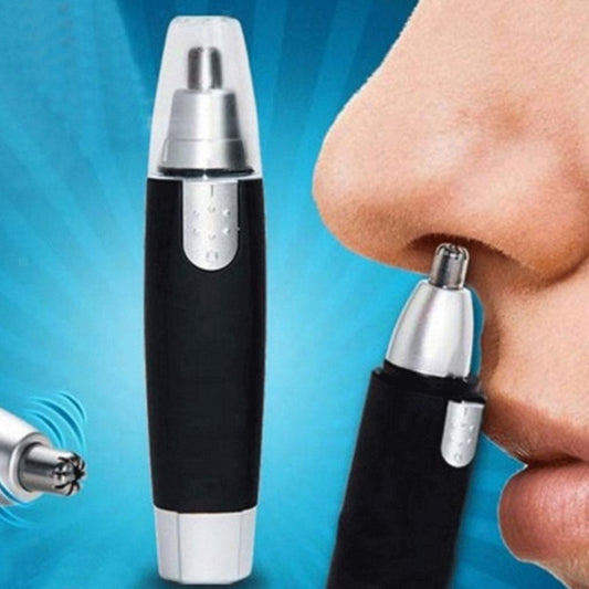 Nose Hair Trimmer Battery-Operated Ear and Nose Hair Trimmer Clipper Painless